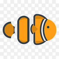 扁平化小丑鱼-空若网 扁平化小丑鱼-空若网