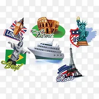 旅游图标-空若网 旅游图标-空若网