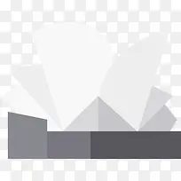 悉尼歌剧院图标-空若网 悉尼歌剧院图标-空若网