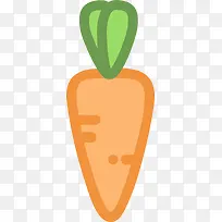 胡萝卜简笔-空若网 胡萝卜简笔-空若网