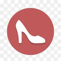 高跟鞋图标-空若网 高跟鞋图标-空若网