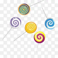 五颜六色多彩棒棒糖-空若网 五颜六色多彩棒棒糖-空若网