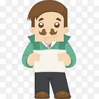 扁平化卡通人物素材-空若网 扁平化卡通人物素材-空若网