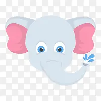 卡通可爱小动物装饰动物头像-空若网 卡通可爱小动物装饰动物头像-空若网