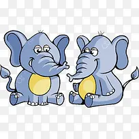卡通大象PNG下载-空若网 卡通大象PNG下载-空若网