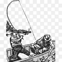 两个钓鱼的人-空若网 两个钓鱼的人-空若网