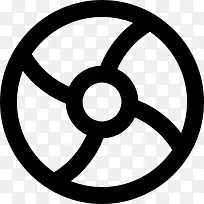 沙滩球图标-空若网 沙滩球图标-空若网