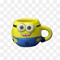 实物小黄人杯子素材-空若网 实物小黄人杯子素材-空若网