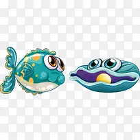 卡通手绘鱼-空若网 卡通手绘鱼-空若网