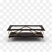 棕色玻璃咖啡桌子-空若网 棕色玻璃咖啡桌子-空若网