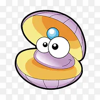 可爱卡通贝壳-空若网 可爱卡通贝壳-空若网