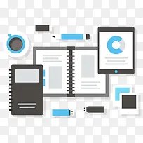 �ֻ�칫��Ʒʸ��ͼ-������