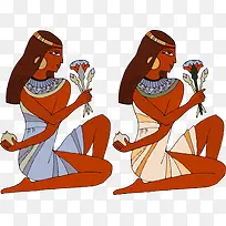 卡通人物古埃及人-空若网 卡通人物古埃及人-空若网