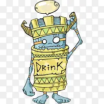 卡通复古埃及另类人物-空若网 卡通复古埃及另类人物-空若网