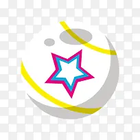 矢量手绘儿童游戏皮球-空若网 矢量手绘儿童游戏皮球-空若网