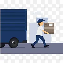 卸货矢量-空若网 卸货矢量-空若网