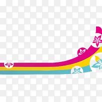 彩色线条底纹-空若网 彩色线条底纹-空若网