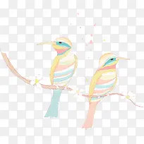 手绘小鸟-空若网 手绘小鸟-空若网