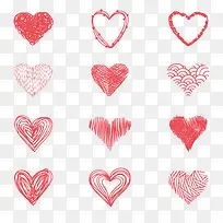 矢量心的合集-空若网 矢量心的合集-空若网