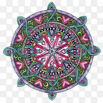 圆形装饰图案免扣素材-空若网 圆形装饰图案免扣素材-空若网