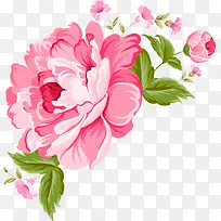 手绘红色花朵-空若网 手绘红色花朵-空若网