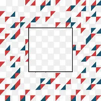 红色三角形背景素材-空若网 红色三角形背景素材-空若网