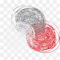 时尚创意手绘圈圈-空若网 时尚创意手绘圈圈-空若网