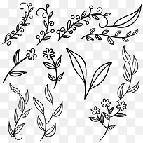 PS树枝笔刷-空若网 PS树枝笔刷-空若网