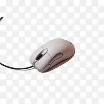 一个有线白色鼠标-空若网 一个有线白色鼠标-空若网