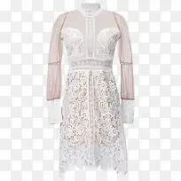 蕾丝长袖裙-空若网 蕾丝长袖裙-空若网