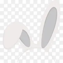 一个白色兔子耳朵-空若网 一个白色兔子耳朵-空若网