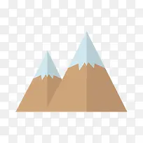 矢量扁平化山脉-空若网 矢量扁平化山脉-空若网