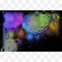 彩色创意雨点水珠-空若网 彩色创意雨点水珠-空若网