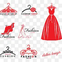 时尚店铺婚纱礼服图标矢量图-空若网 时尚店铺婚纱礼服图标矢量图-空若网