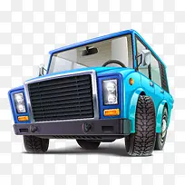 卡通货车素材-空若网 卡通货车素材-空若网