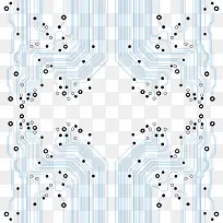 矢量科技纹理和光点-空若网 矢量科技纹理和光点-空若网