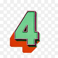 数字4-空若网 数字4-空若网