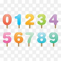 彩色数字-空若网 彩色数字-空若网