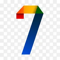 折纸数字-空若网 折纸数字-空若网