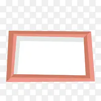 粉色扁平化长框-空若网 粉色扁平化长框-空若网