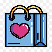 扁平化购物袋PNG下载-空若网 扁平化购物袋PNG下载-空若网