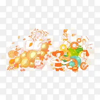 演奏乐器PNG矢量元素-空若网 演奏乐器PNG矢量元素-空若网