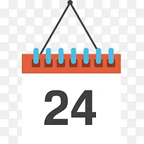 矢量卡通扁平化日历-空若网 矢量卡通扁平化日历-空若网