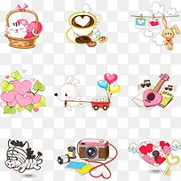 手绘卡通插画-空若网 手绘卡通插画-空若网