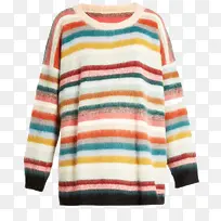 彩虹条毛衣-空若网 彩虹条毛衣-空若网