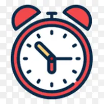 扁平化闹钟图标-空若网 扁平化闹钟图标-空若网