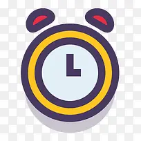 扁平化闹钟-空若网 扁平化闹钟-空若网