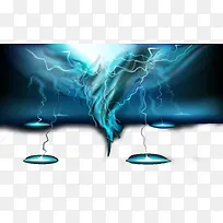 2017天气类台风元素矢量素材-空若网 2017天气类台风元素矢量素材-空若网