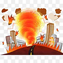 2017天气类台风元素矢量素材-空若网 2017天气类台风元素矢量素材-空若网