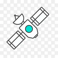 扁平化卫星PNG下载-空若网 扁平化卫星PNG下载-空若网